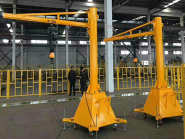 คู่มือล้อของ Mobile Cantilever Crane